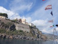 Ankunf an Lipari - Castello di Lipari - Liparische Inseln - Sizilien 