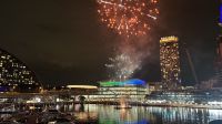 Feuerwerk im Darling Harbour Sydney