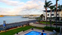 Große Rundreise Neuseeland: Blick aus unserem Hotel in Paihia.