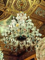 Muranoglasleuchter im Schloß Peles