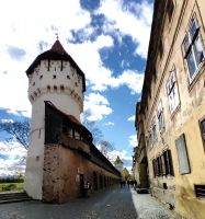 Teil der alten Stadtmauer in Sibiu