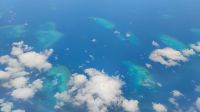Great Barrier Reef von oben