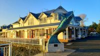 Große Rundreise Neuseeland: Paihia Pier.