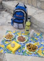 Kostprobe am Vignanotica Strand/Gargano/Apulien/Italien