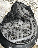 Modell der Burg Bran