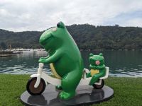 349. Bootsfahrt auf dem Sonne-Mond-See, Taiwan