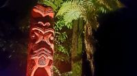 Große Rundreise Neuseeland: Maori Dorf. 