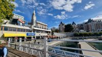 Besucherzentrum am Hafen von Victoria auf Vancouver Island