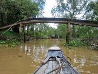 Bootsfahrt im Mekong-Delta 