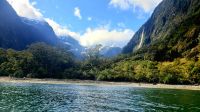 Große Rundreise Neuseeland: Milford Sound. 