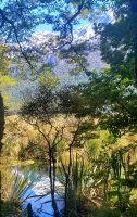 Große Rundreise Neuseeland: Lake Mirrors. 
