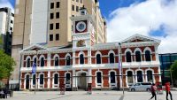 Große Rundreise Neuseeland: Christchurch Zentrum. 
