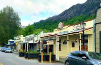 Große Rundreise Neuseeland: Der Goldgräberort Arrowtown. 