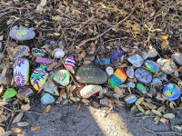 Steinpfad in Pauanui 