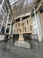 Im Neuen Ägyptischen Museum ist alles avantgardistisch