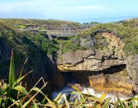 Große Neuseeland Rundreise: Punakaiki, Pancake Rocks. 