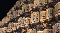 Jaipur bei Nacht: Palast der Winde