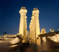 Säulenhalle in Luxor