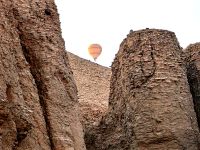 Ballon über dem Tal der Könige