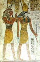 Die Farben, die im Tal der Könige original erhalten sind, faszinieren uns