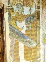 Göttin Maa und der Pharao