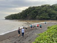 Rückweg zu den Kajaks
