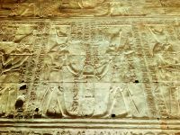 Wandrelief in Edfu