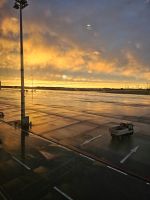 Sonnenuntergang in Dresden