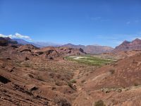 Landschaft entlang der Quebrada de las conchas