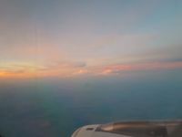 Blick aus dem Kabinenfenster