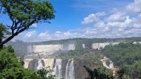 Besuch brasilianische Seite der Wasserfälle Iguacu