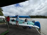 Boot der Aguila de Osa Lodge