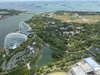 Blick auf Gardens by the Bay