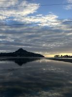 Sonnenaufgang Tairua mit Paku Hill