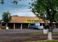 Stopp zwischen Campo Grande und Fazenda im Pantanal 