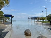 12. Tag: Lagune von Cairns am Morgen