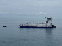 12. Tag: Tagesausflug zum Great Barrier Reef – Halbtauchboot vor Michaelmas Cay