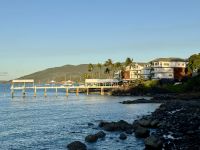 16. Tag: Abendstimmung am Coral Sea Resort