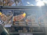 japanische Snacks auf dem Rückweg