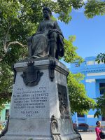 Denkmal für Marta Abreu, einer Wohltäterin in der Stadt Santa Clara