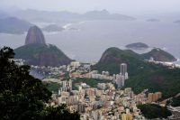 Blick vom Corcovado auf Rio de Janeiro 