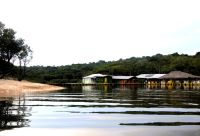 Pfahlbauten am Amazonas