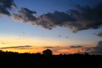 Abschied vom Tag im Pantanal