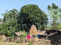 62) Traditionelles Dorfleben am Chitwan Nationalpark, Nepal