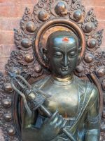 125) Nepalesischer Tempel Lumbini Sanskritik, Lumbini, Nepal