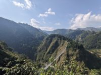 140) Hängebrücke  auf dem Weg von Lumbini nach Pokhara, Nepal