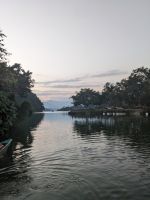 145) Ankunft Unterkunft Fish Tail Lodge, Fährüberfahrt,Pokhara, Nepal