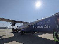 213) Flug von Pokhara nach Kathmandu, Nepal