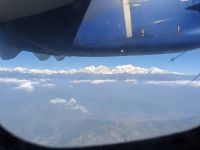 214) Flug von Pokhara nach Kathmandu, Nepal