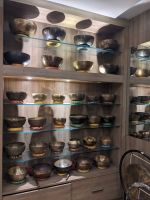 228) Klangschalensession an der Buddha Stupa, Kathmandu, Nepal